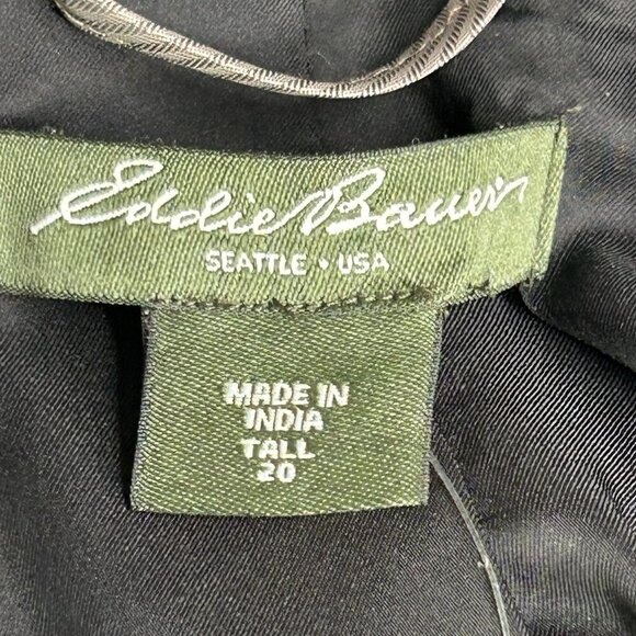 Eddie Bauer Blazer Womens 20 Tall Wool Blend Two Button Office Career Jacket - Picture 3 of 14